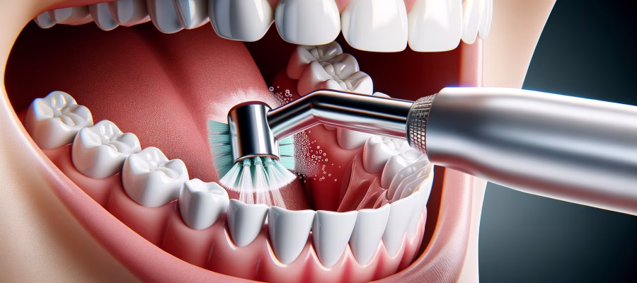 Munddusche Tutorials: Reinigungstechniken fuer verschiedene Mundbereiche einfach erklaert
