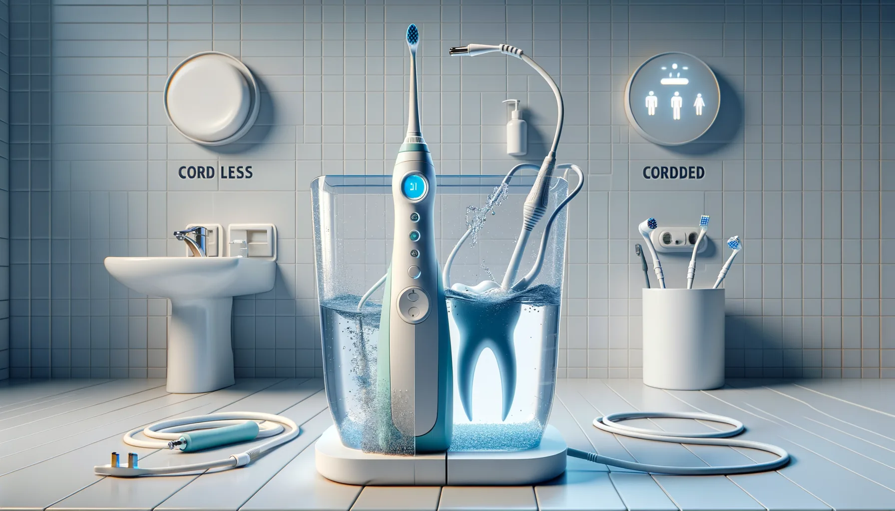 Munddusche mit Akku oder Netzbetrieb? Vor- und Nachteile erklaert