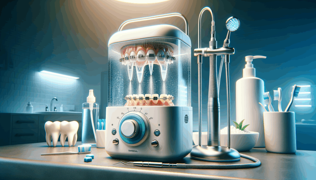 Munddusche Anwendung bei Zahnspangen und Implantaten – optimale Pflegeanleitung