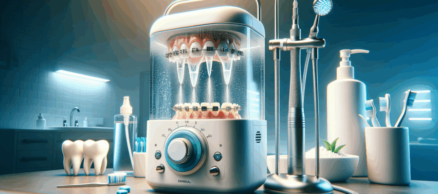 Munddusche Anwendung bei Zahnspangen und Implantaten – optimale Pflegeanleitung