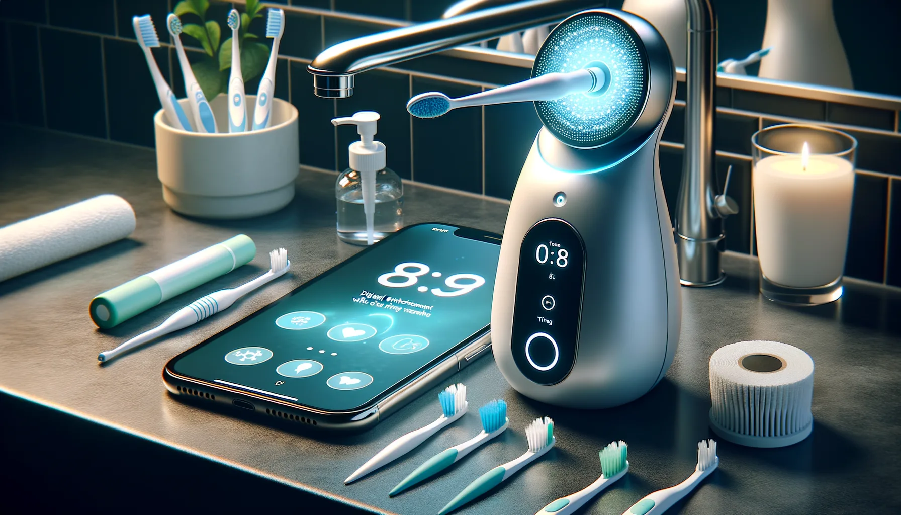 Apps und Gadgets rund um die Munddusche: Digitales Entertainment beim Zaehneputzen